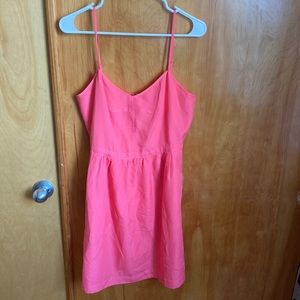 J crew salmon dress never been worn new with tags